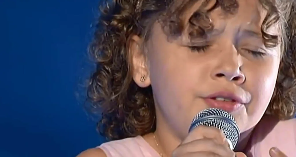 Luciano Pavarotti's 11-year-old granddaughter 