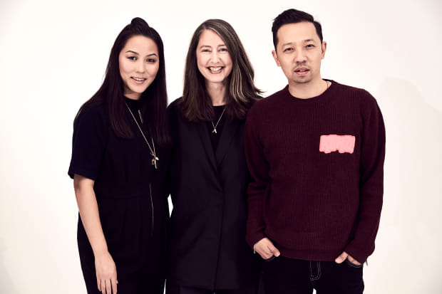 Carol Lim, Ann-Sofie Johansson and Humberto Leon. Photo: H&M