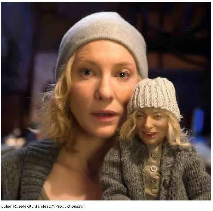Inside Cate Blanchett's and Julian Rosefeldt collaboration in “Manifesto”