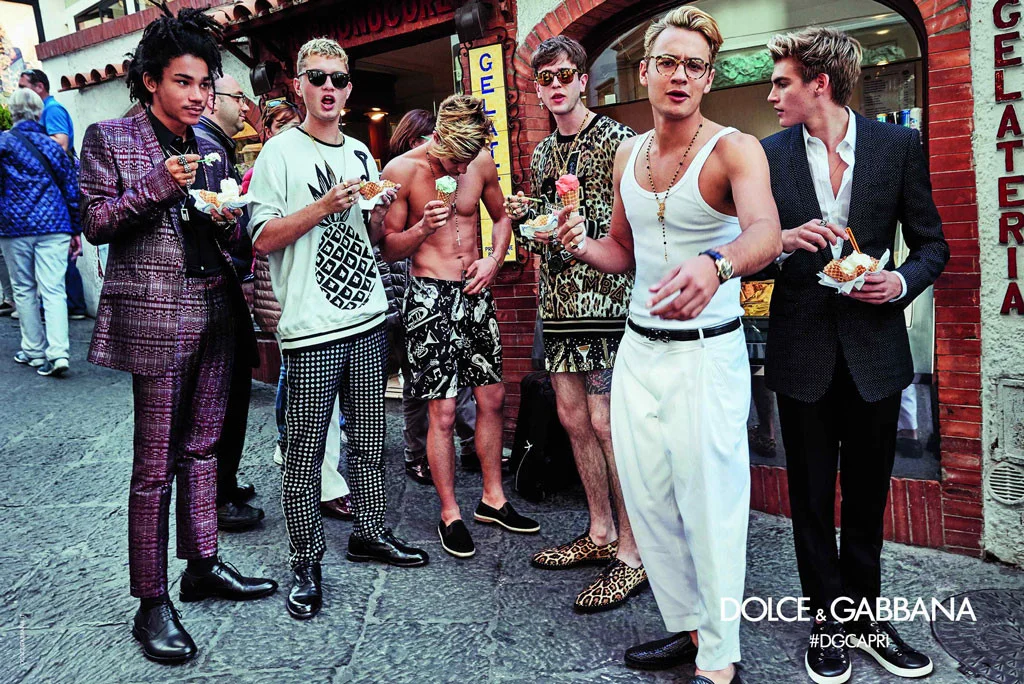 Cool Millennials for Dolce & Gabbana's Spring 2017 