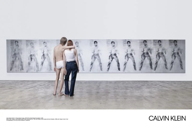 ART & DENIM UNITE FOR RAF SIMON'S CALVIN KLEIN CAMPAIGN