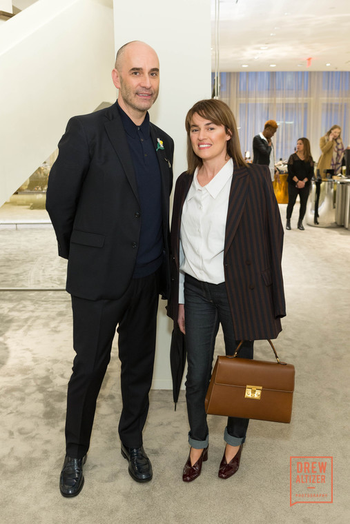 Fabrizio Viti and JOLIEGAZETTE Founder, Juliet Belkin