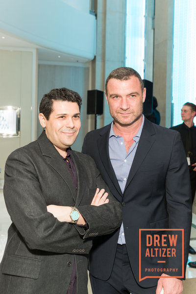 Ariel Adams and Liev Schreiber