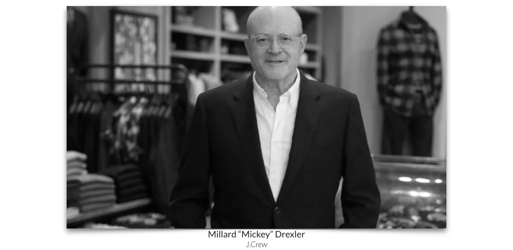 Why did Mickey Drexler Step Down As J. Crew CEO