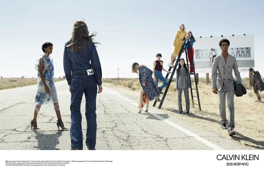 RAF SIMON'S FIRST READY-TO-WEAR CAMPAIGN FOR CALVIN KLEIN