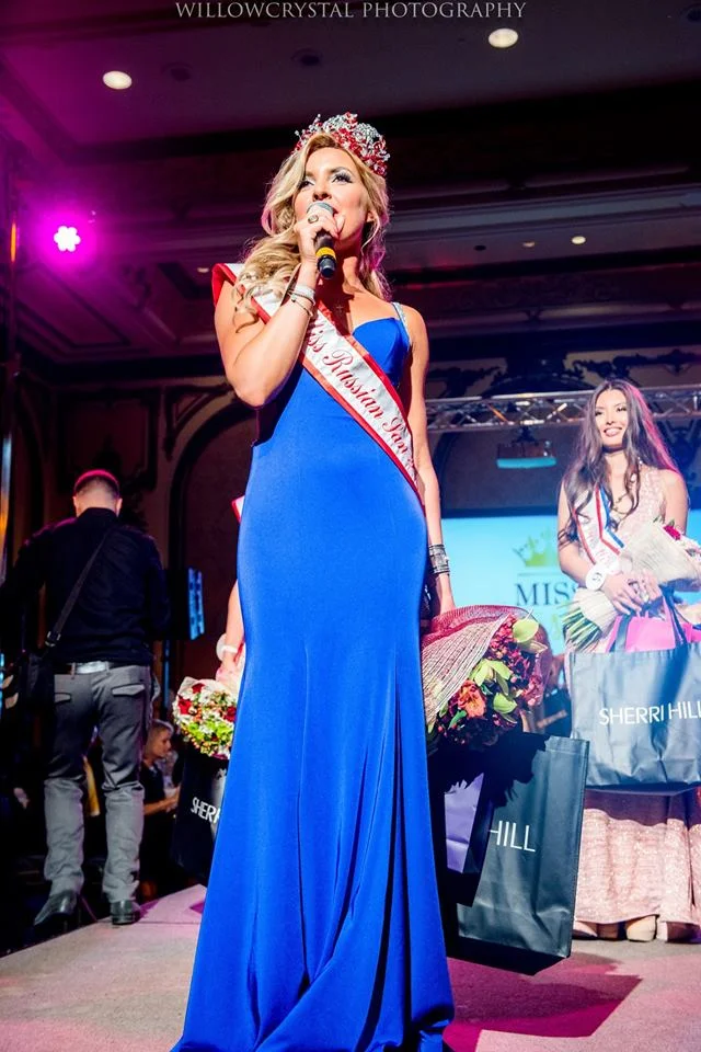 1st place and a title of Miss Russian San Francisco 2017 went to Maria Joukovskaya born in Krasnodar, south of Russia. Maria is a professional International Ballroom Dancer. She graduated from Kuban State University in 2006, majoring in World Economy. Maria is a founder of dance school teaching Social and Ballroom International styles for kids and adults. She's been the choreographer for the Equinox Salsa Team and worked for TV show 'Dancing with the Stars'.