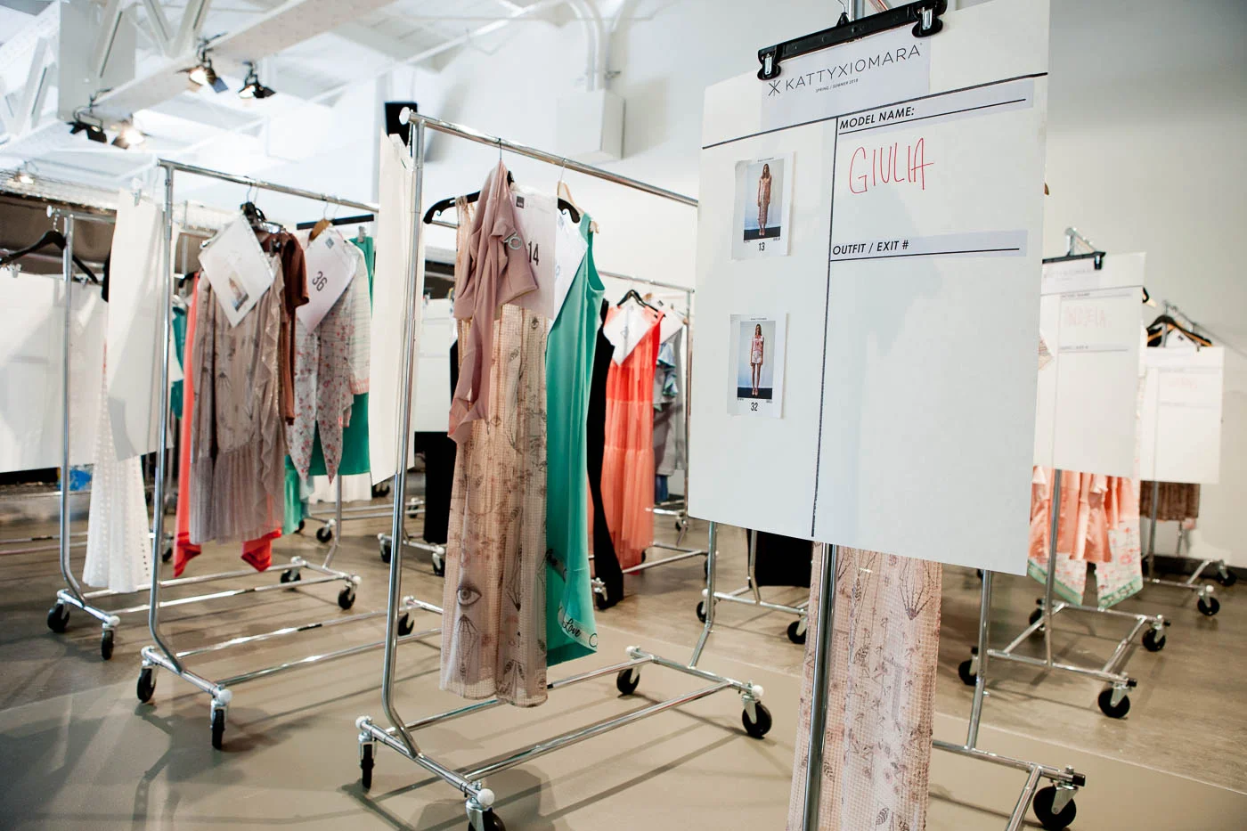  Backstage at Katty Xiomara NYFW shot by Amaris Granado for Joliegazette 