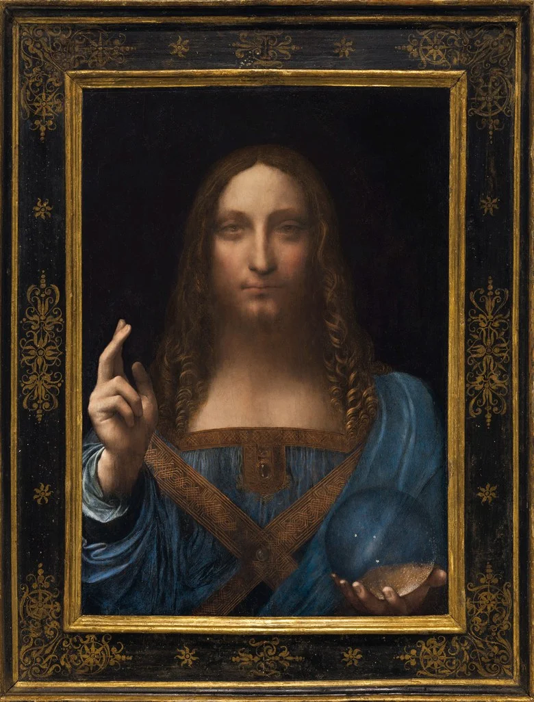 RARE LEONARDO DA VINCI PAINTING  SOLD FOR $450 MILLION DOLLARS