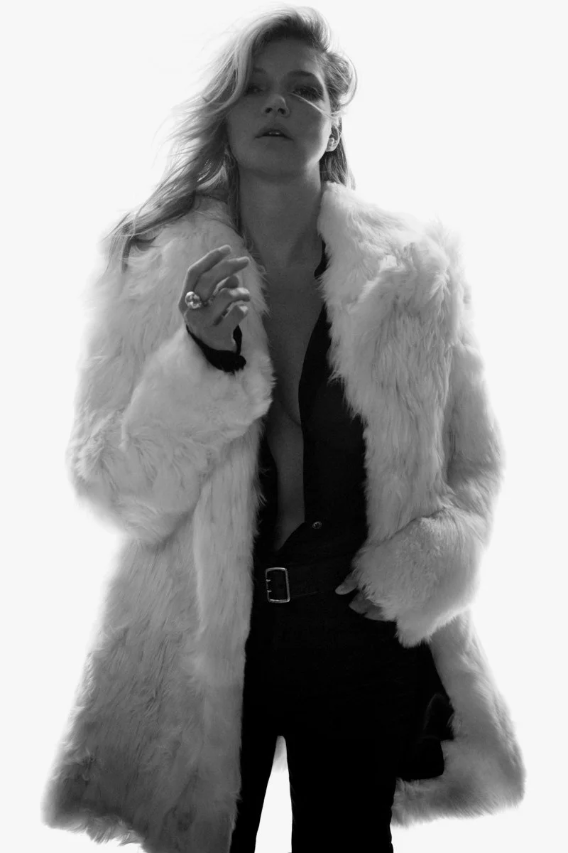 KATE MOSS RETURNS AS THE NEW FACE OF SAINT LAURENT