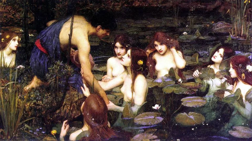 "Hylas and the Nymphs" Art removed from museum to "prompt conversation"