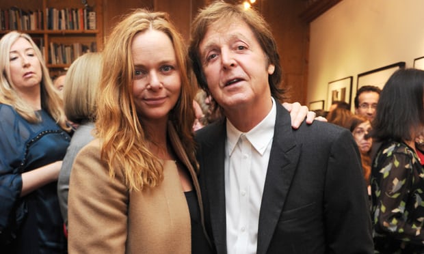 Stella McCartney with her father, Paul, who is rumoured to have helped finance the deal.