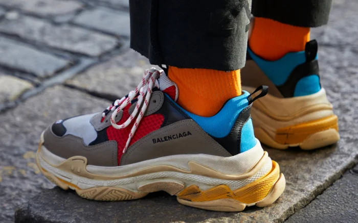 Fight breaks over Balenciaga Triple S sneaker