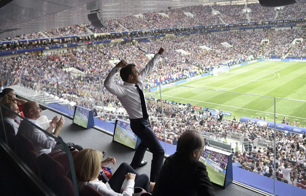 AP APTOPIX Russia Soccer WCup France Croatia