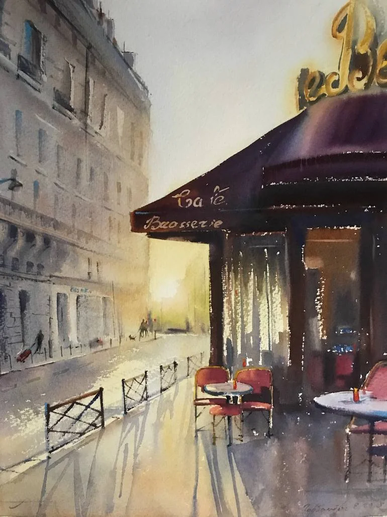 Watercolor paintings by Eugenia Gorbacheva 