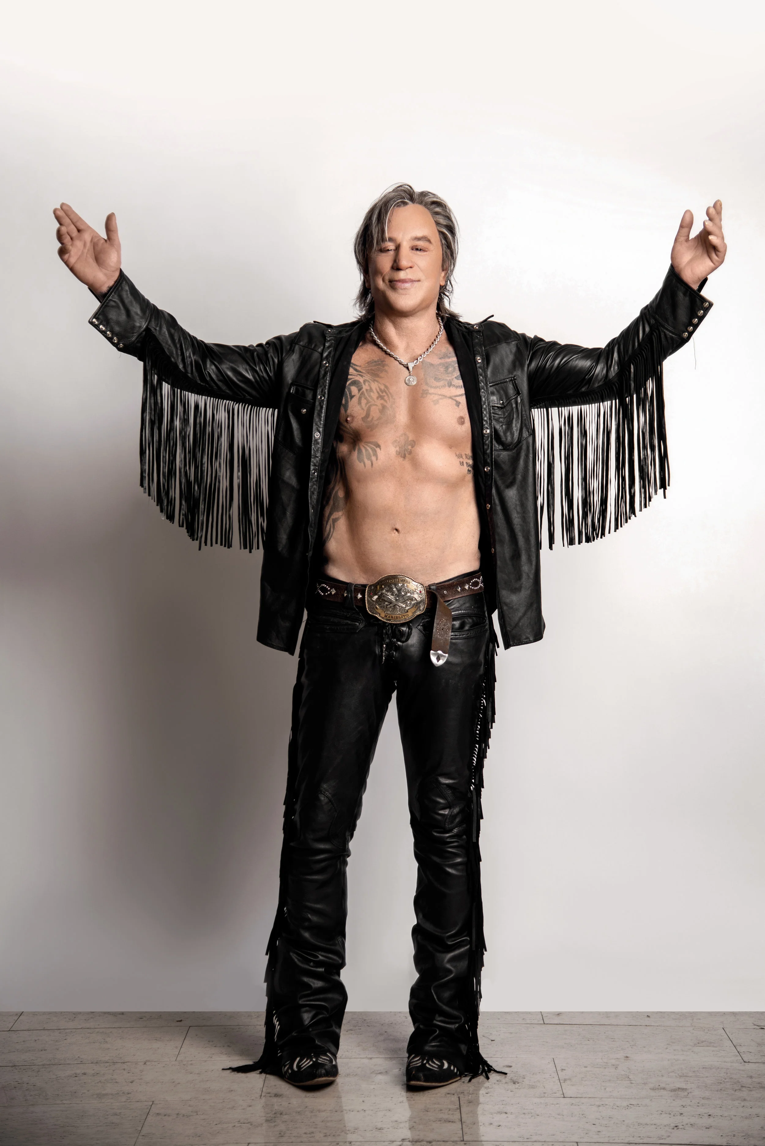 Mickey Rourke Physique