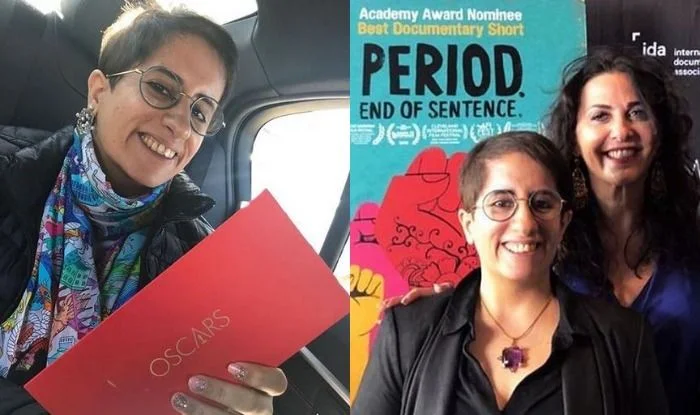Rayka Zehtabchi and Melissa Berton for Period. End of Sentence.