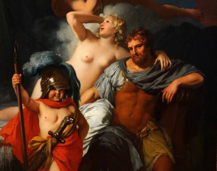ODYSSEUS AND CALYPSO WITH THE GOOD HAIR. PHOTO 12GETTY IMAGES