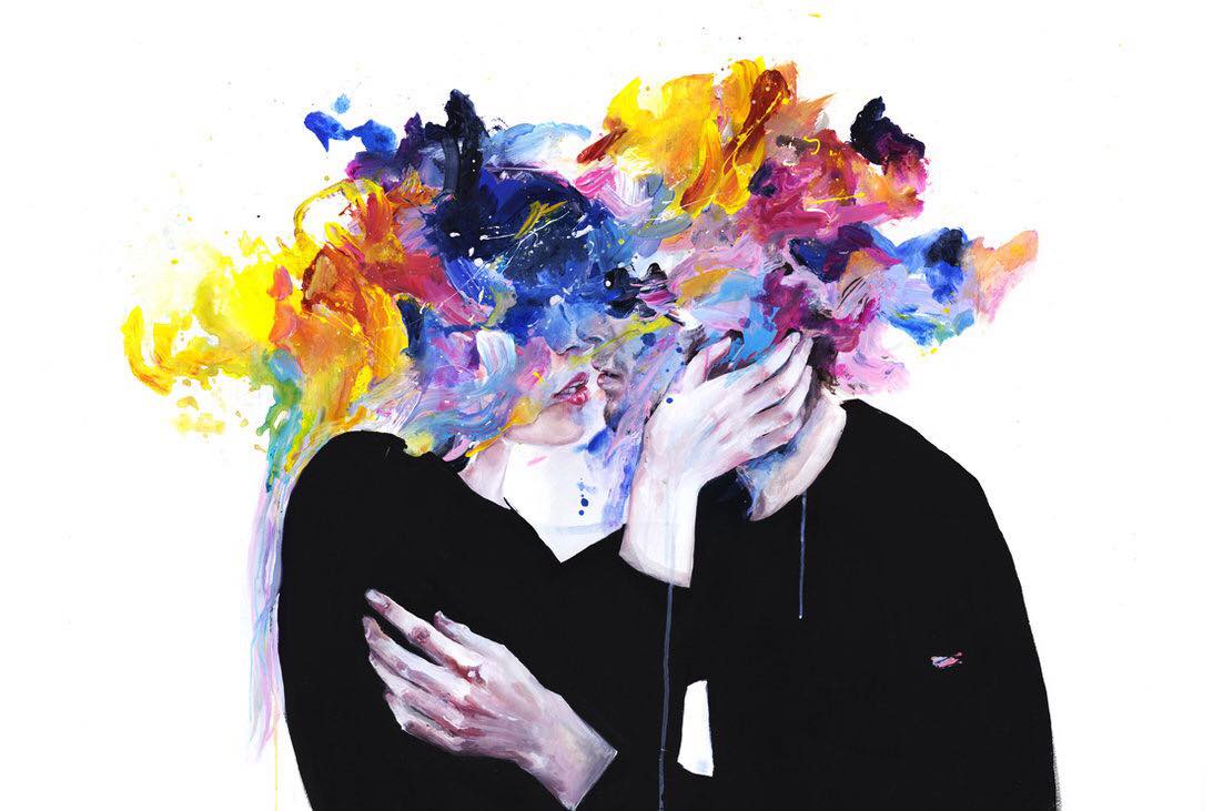 There is a crack in everything, that’s how the light gets in. — Leonard Cohen Artist: Agnes-Cecil
