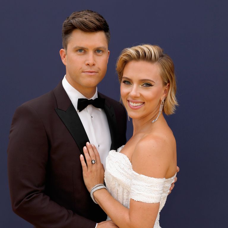 11-Carat Diamond debuts on Scarlett Johansson's hand