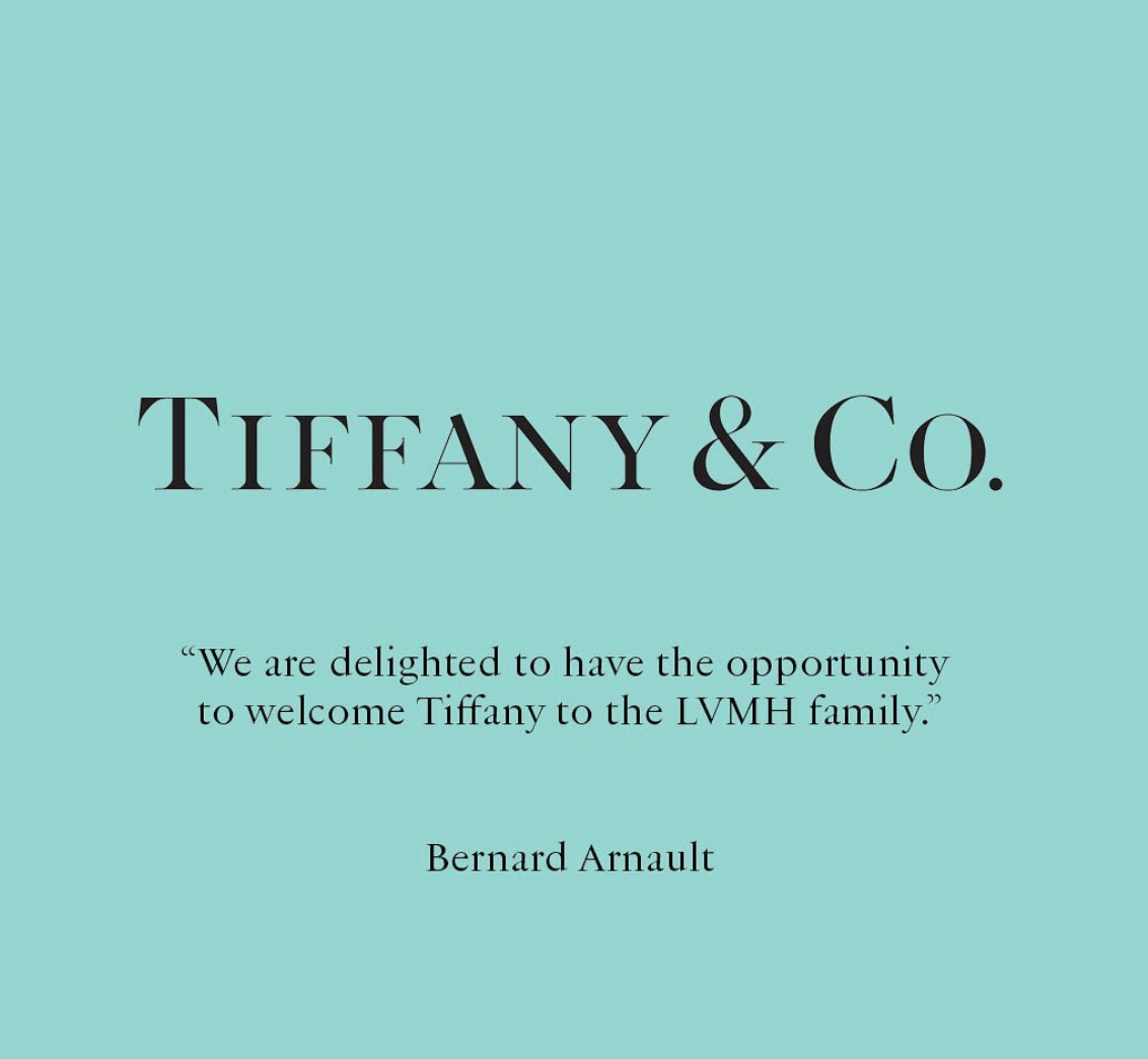 LVMH Confirmed to Buy Tiffany & Co.