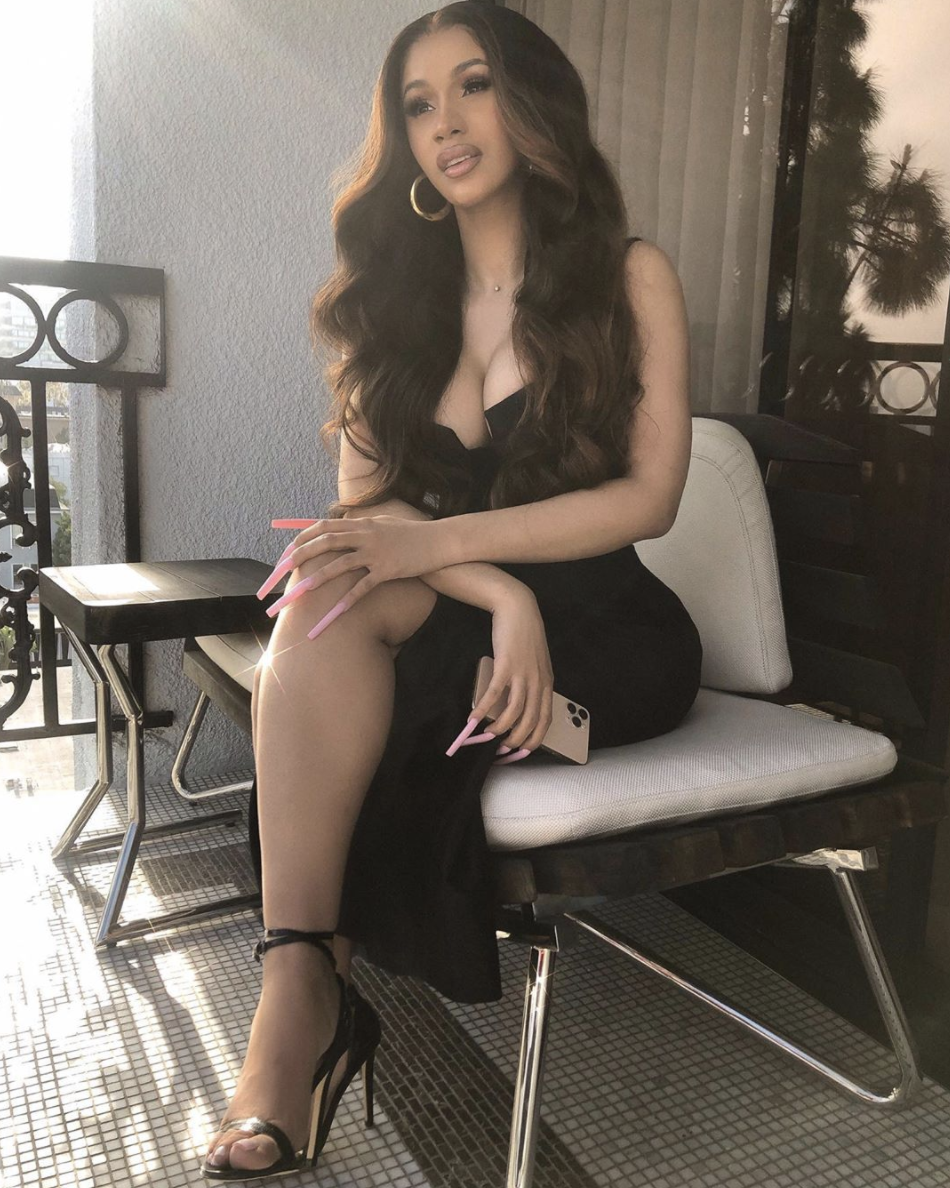 Cardi B Shares Her DIY Avocado Hair Mask and Rice Water For Styling.