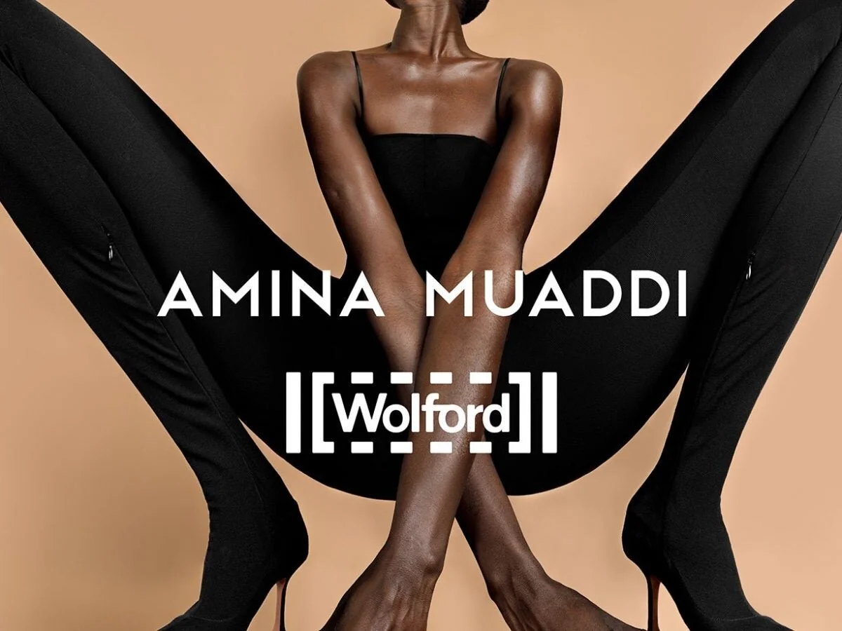 Amina Muaddi x Wolford Collaboration