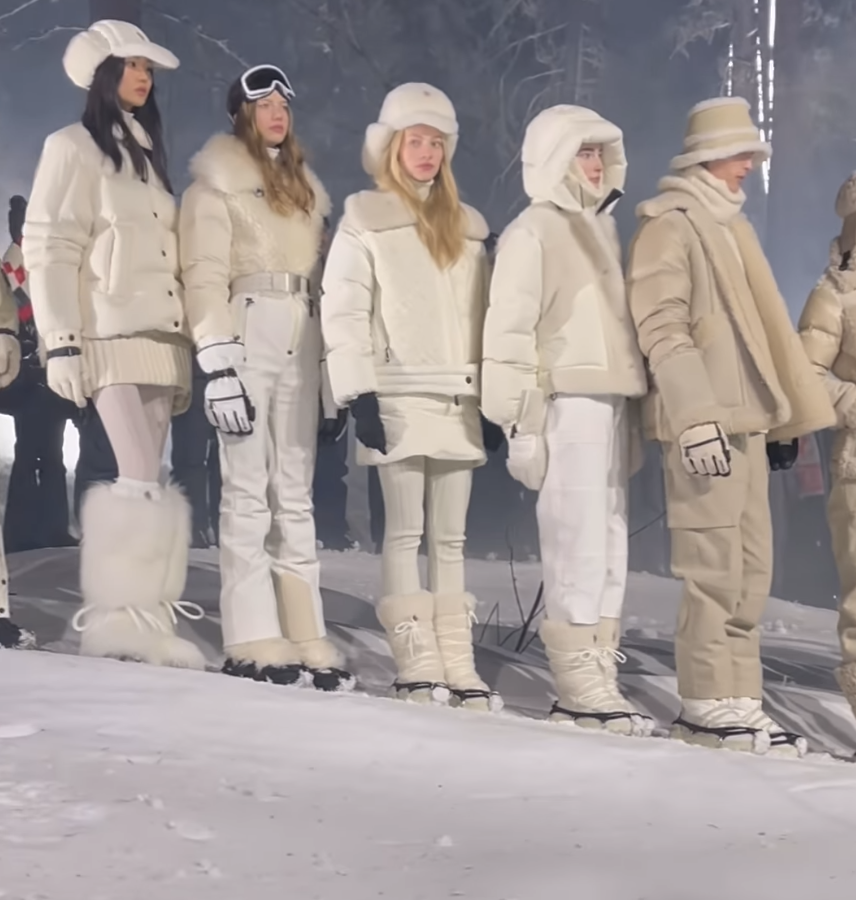 Moncler Grenoble FW24 elevates winter fashion to new heights in St. Moritz