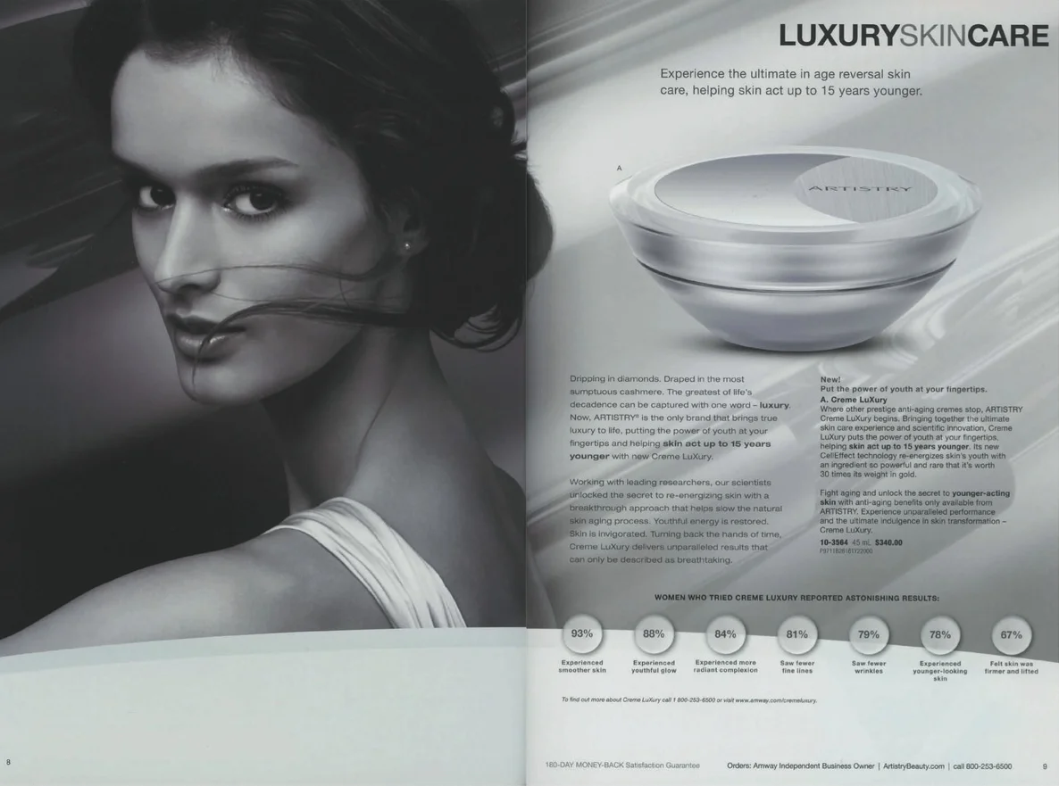 Amway-True Beauty Page Spread