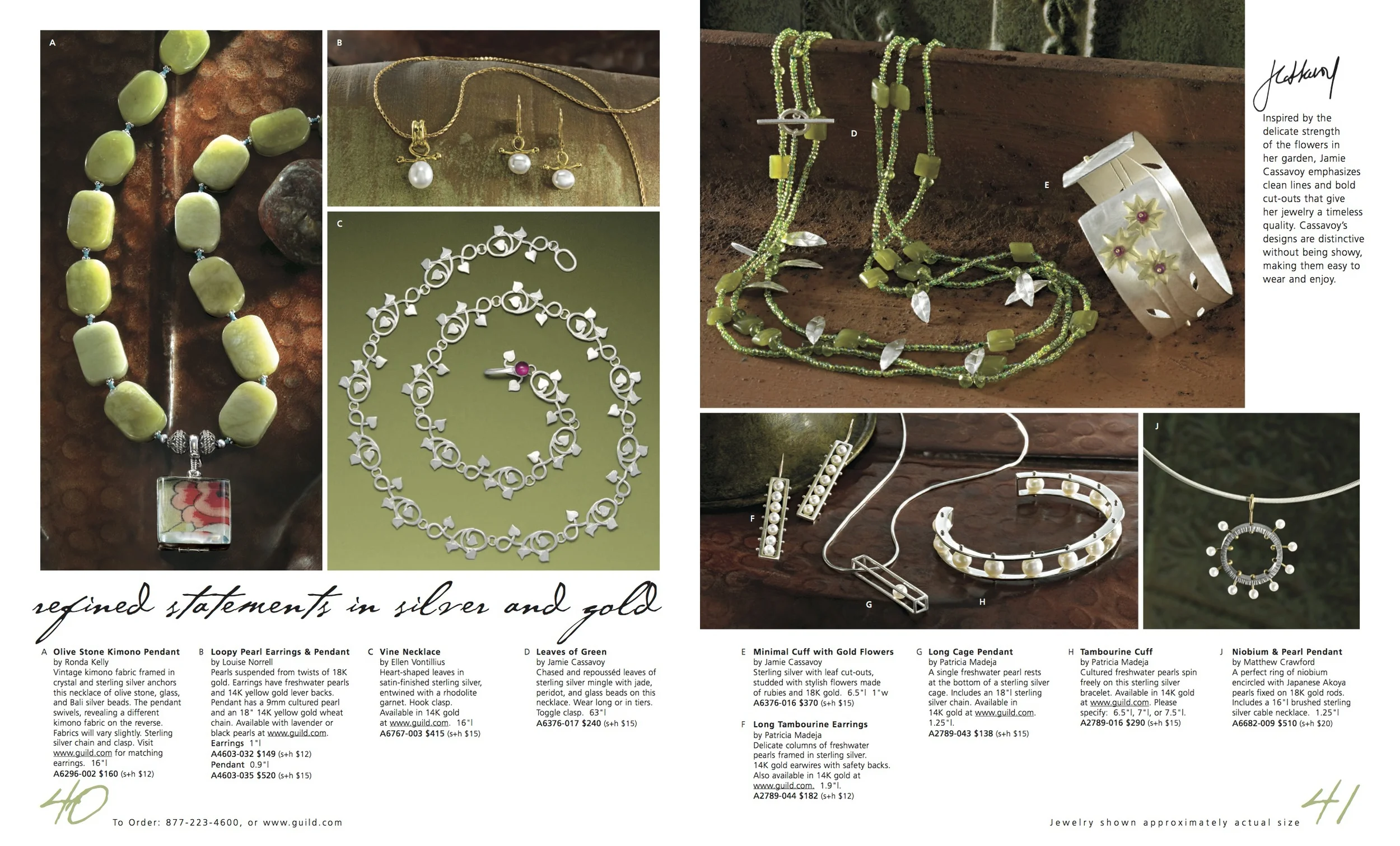 The Artful Home Page Spread