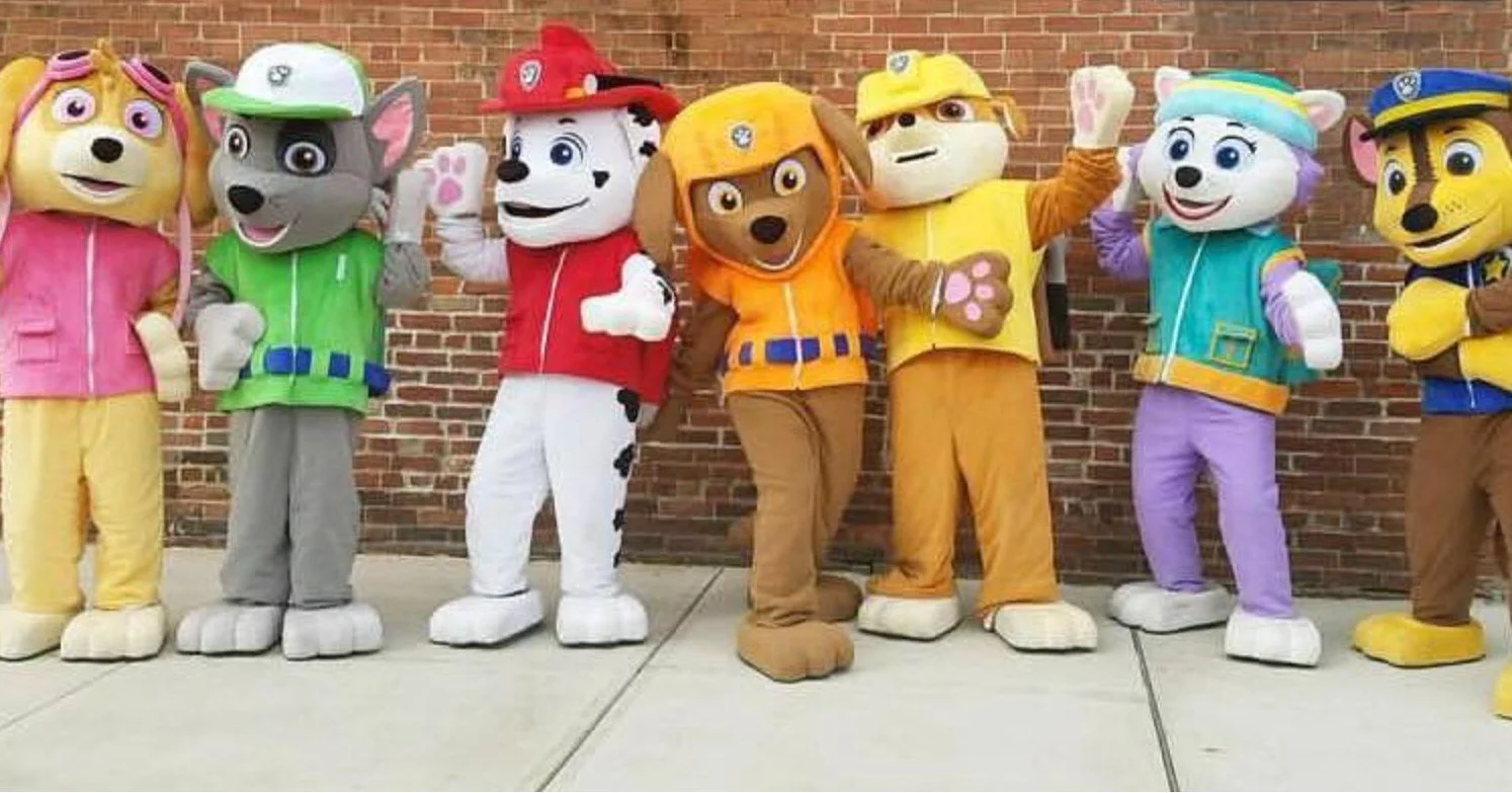 Paw Patrol Visits Mighty! 