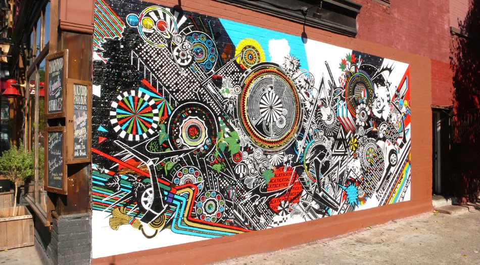 Kenzo Minami / SMART Car Mural, Brooklyn