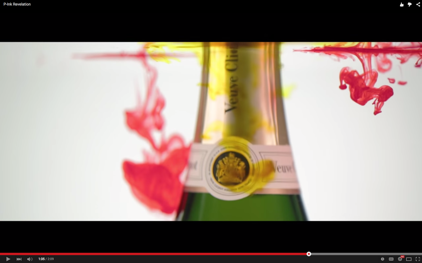 Stina Persson / Veuve Clicquot P-Ink Revelation Campaign