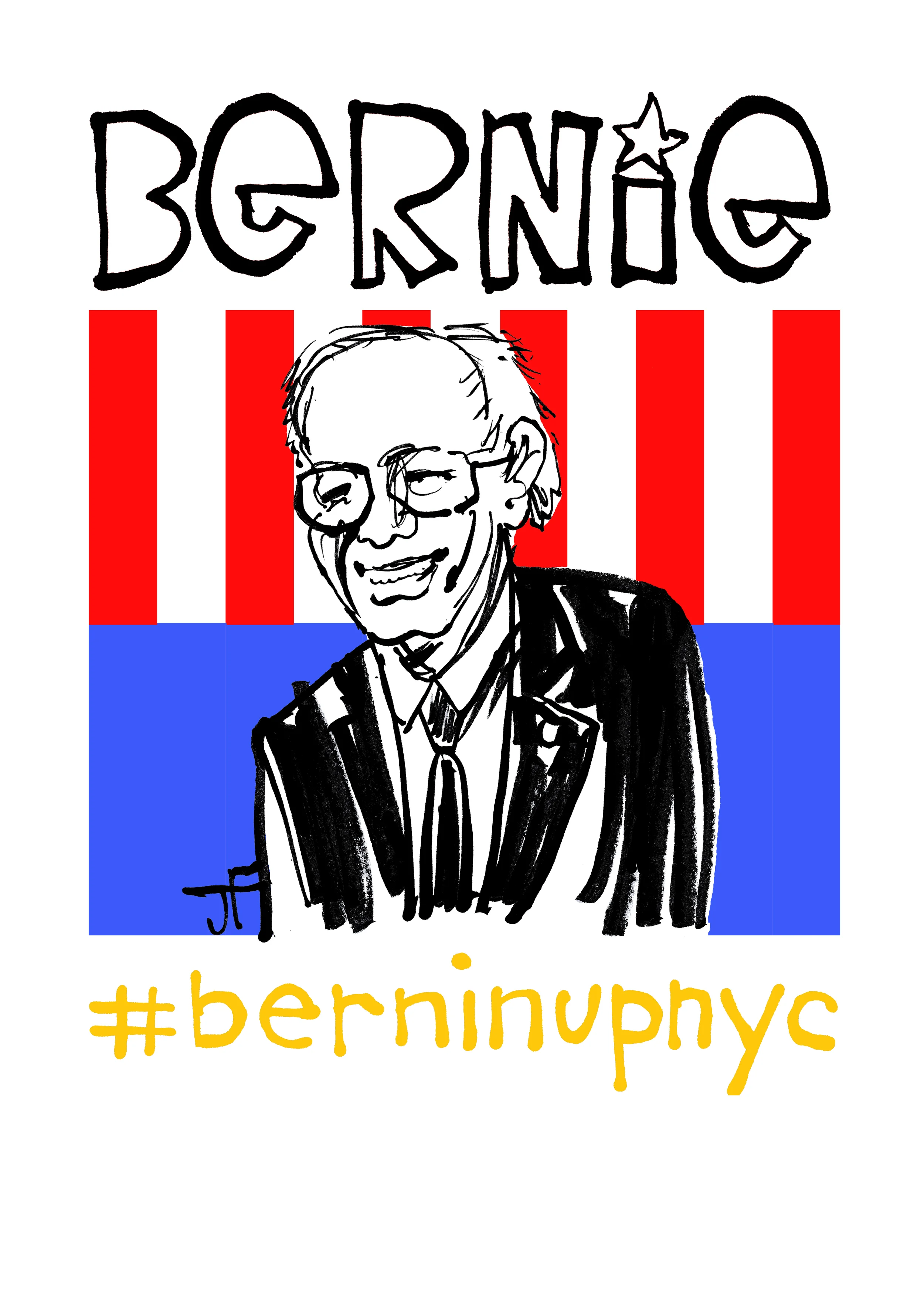 JEFFREY FULVIMARI // #BERNINUPNYC & GOTV