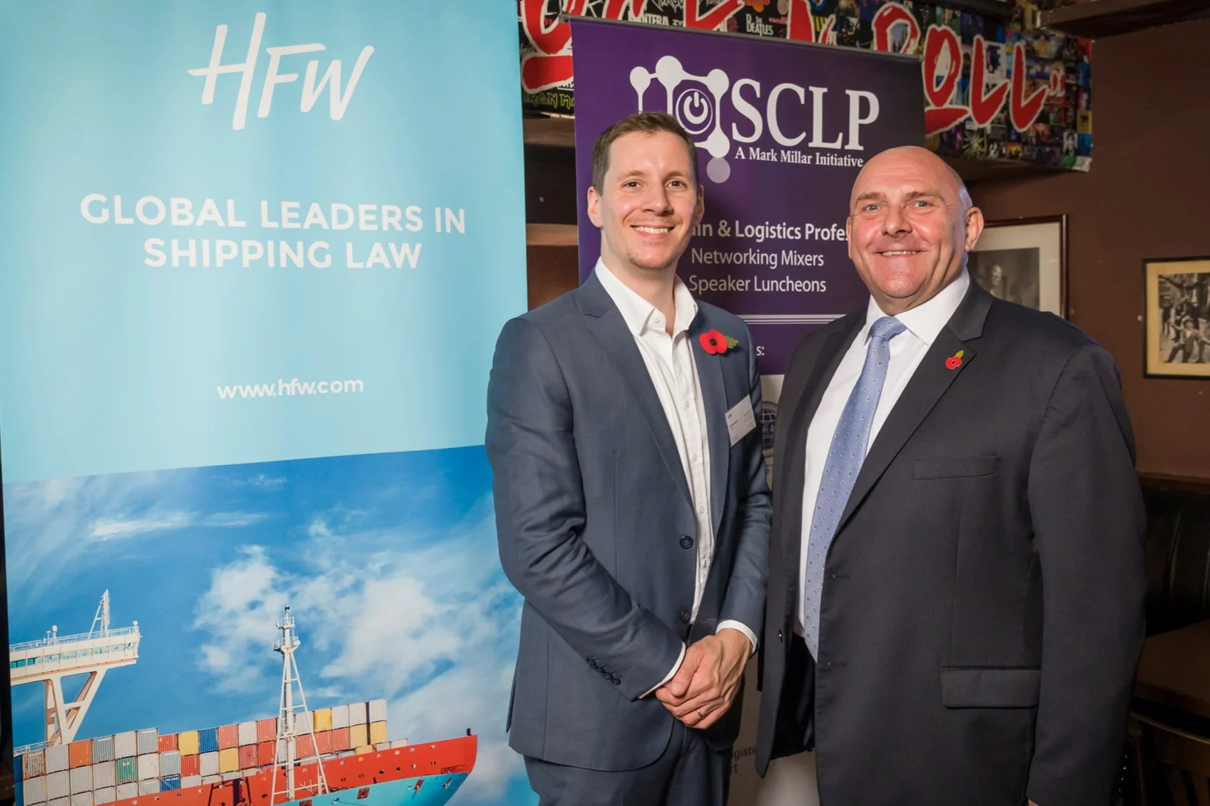 Edward Beeley, Solicitor Registered Foreign Lawyer, HFW with Mark Millar