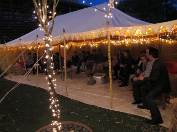  Authentic Indian wedding tent can be used with or without walls 