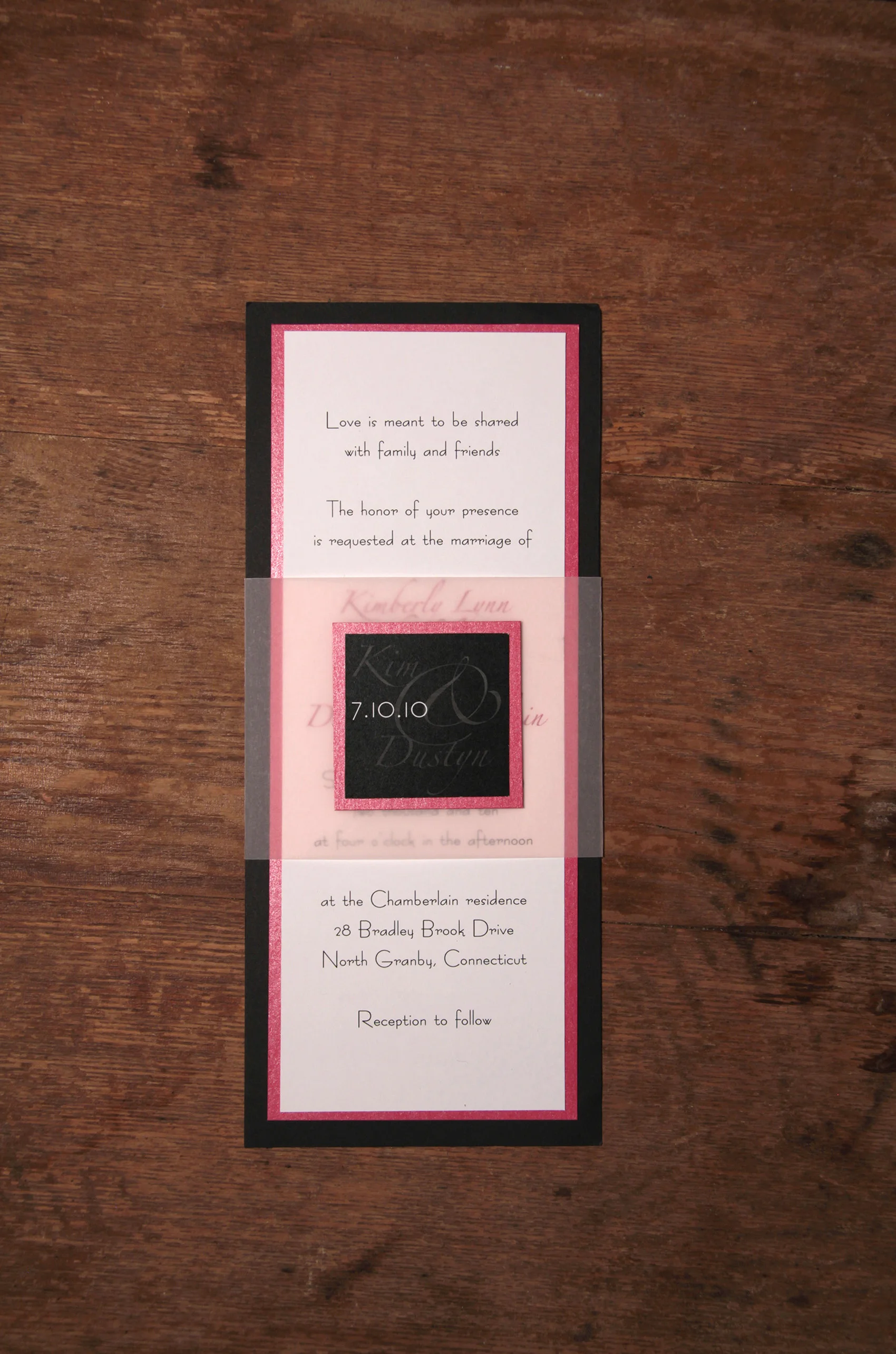 WEDDING INVITATION