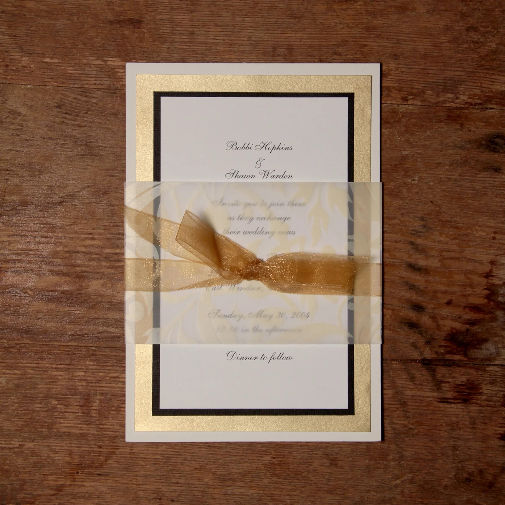 WEDDING INVITATION