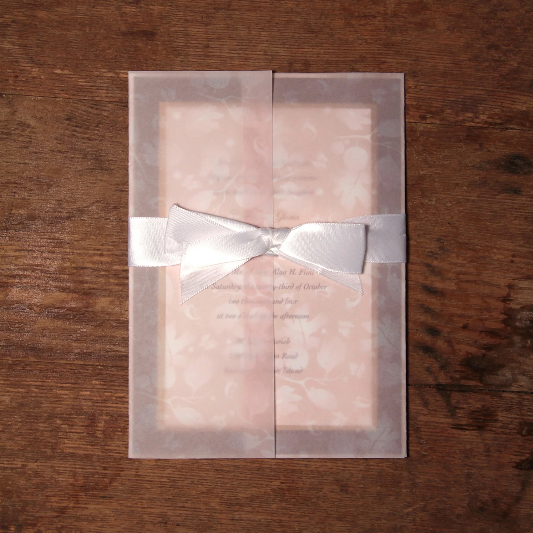 WEDDING INVITATION