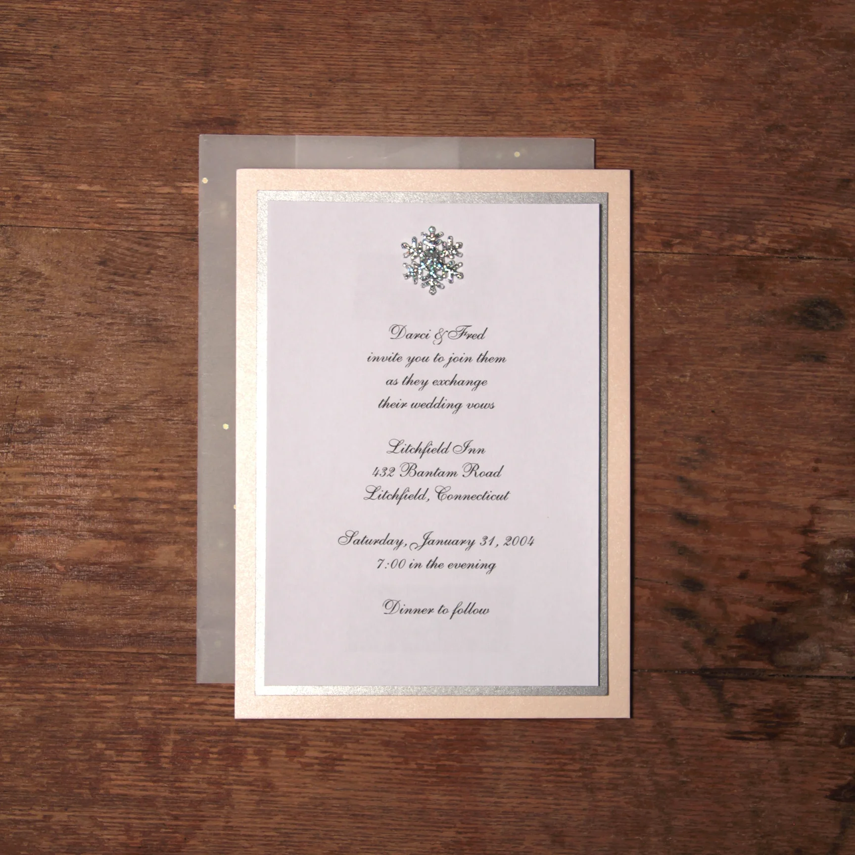 WEDDING INVITATION