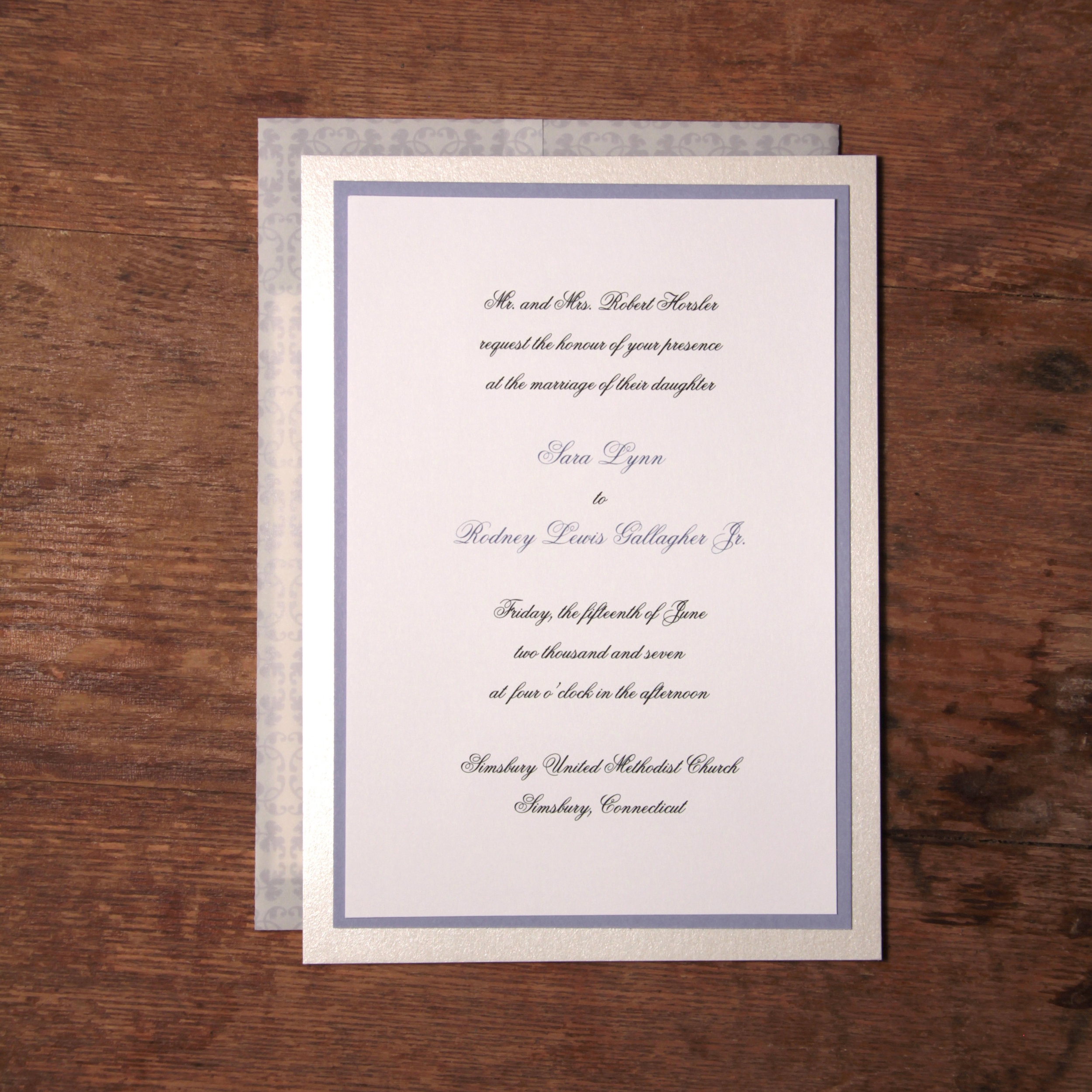 WEDDING INVITATION