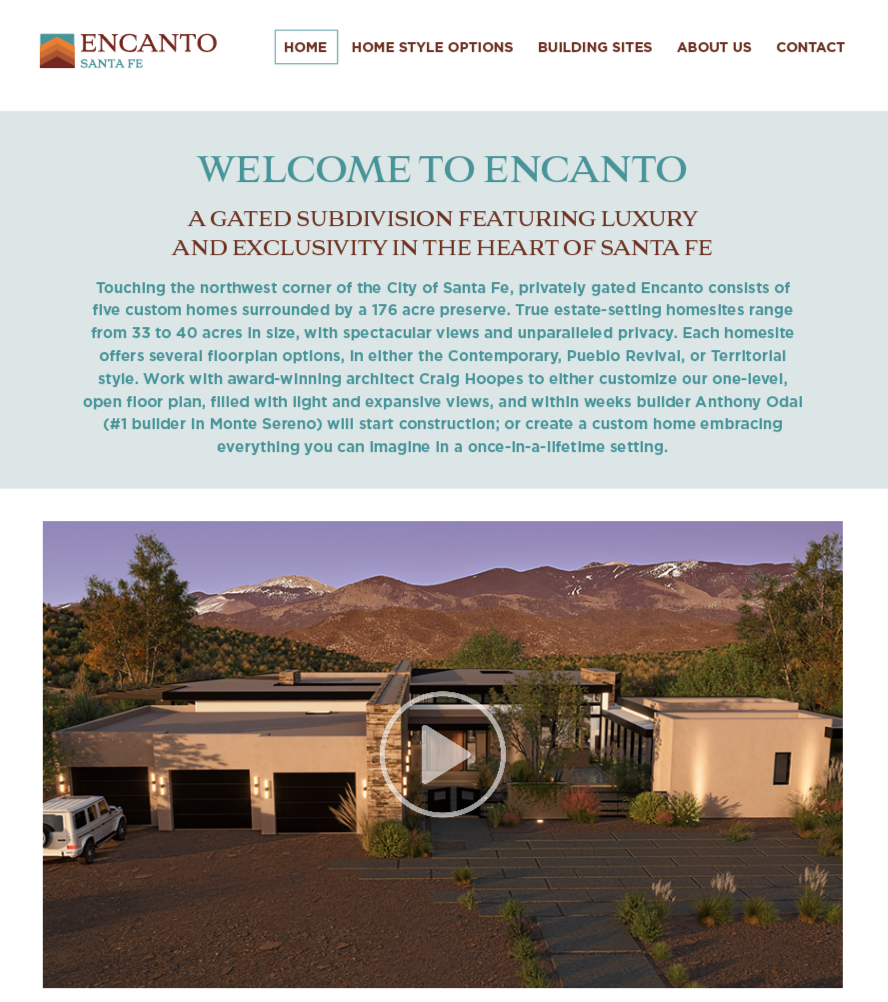 ENCANTO WEBSITE