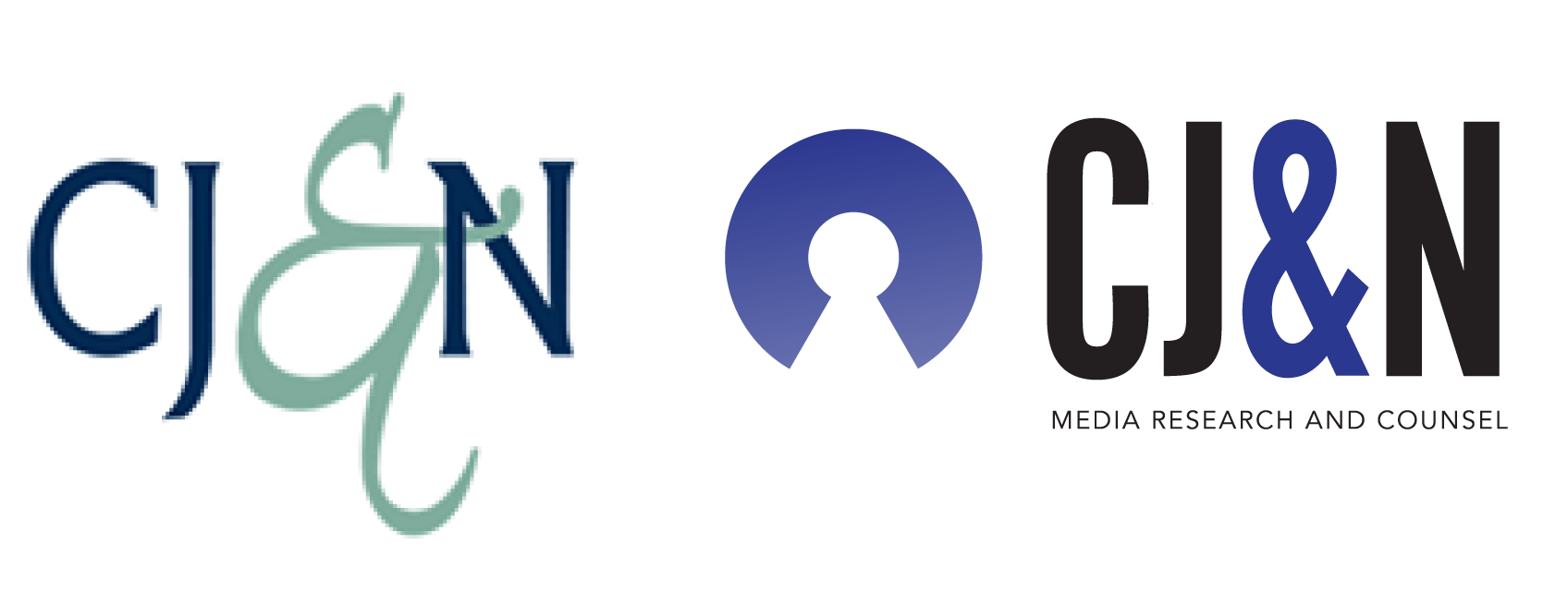 Previous logo on the left, redesigned logo on the right.