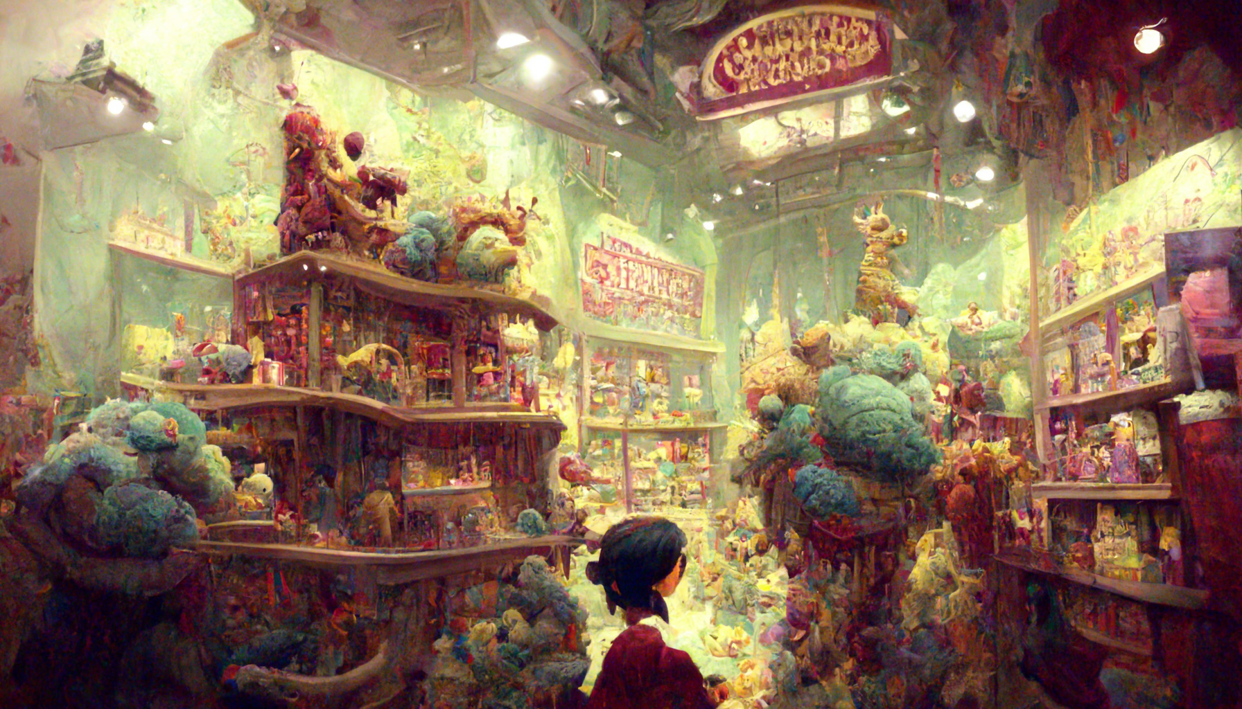 Toy shop interior discount
