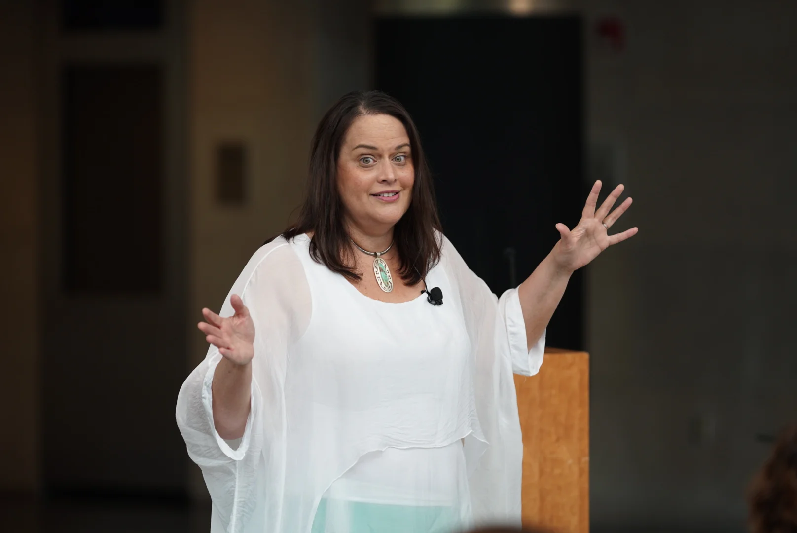 Thursday workshop leader Dr. Julia Aguirre will lead a session on Friday at 9:30 about engaging families in math education.