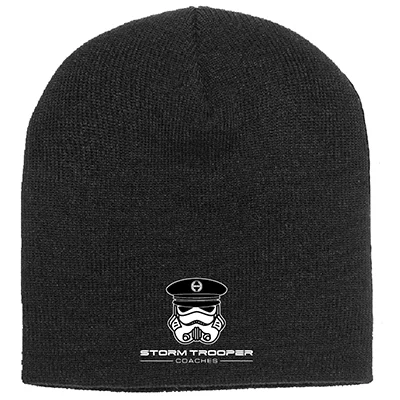 EMBROIDERED BEANIE — StormTrooper Coaches