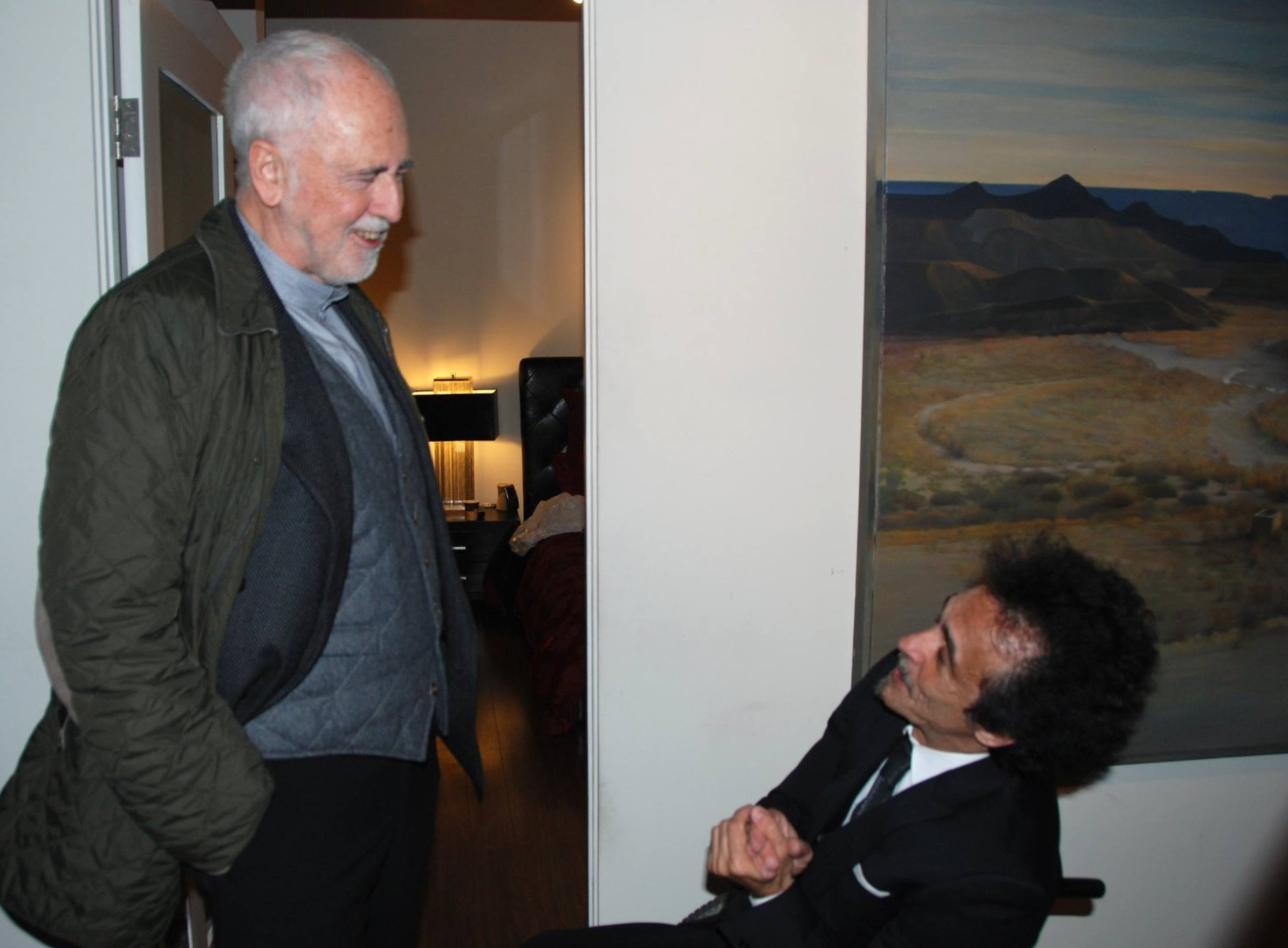 With Maestro Jesús López-Cobos