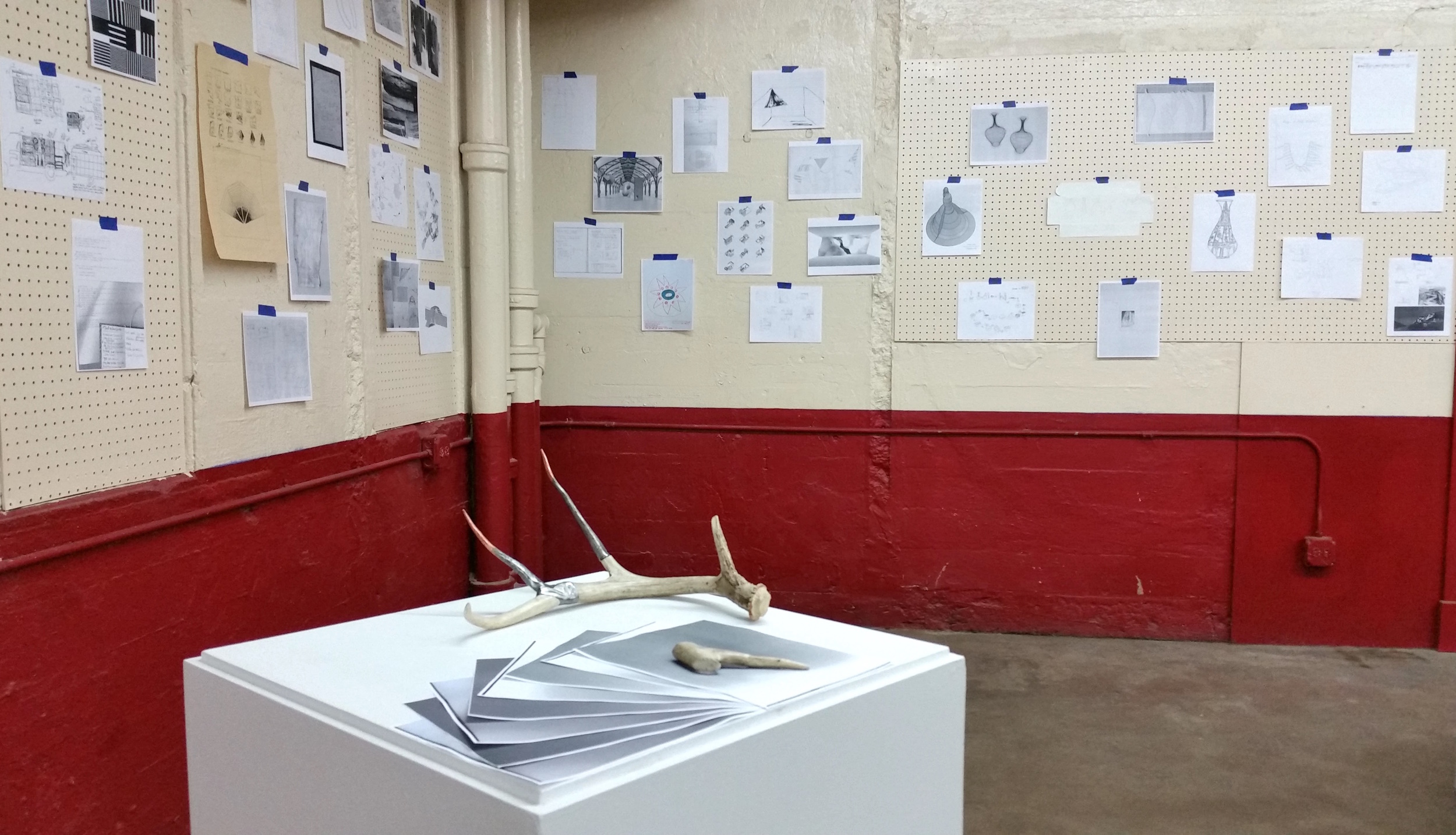 Antler and steel by Natalie Kling