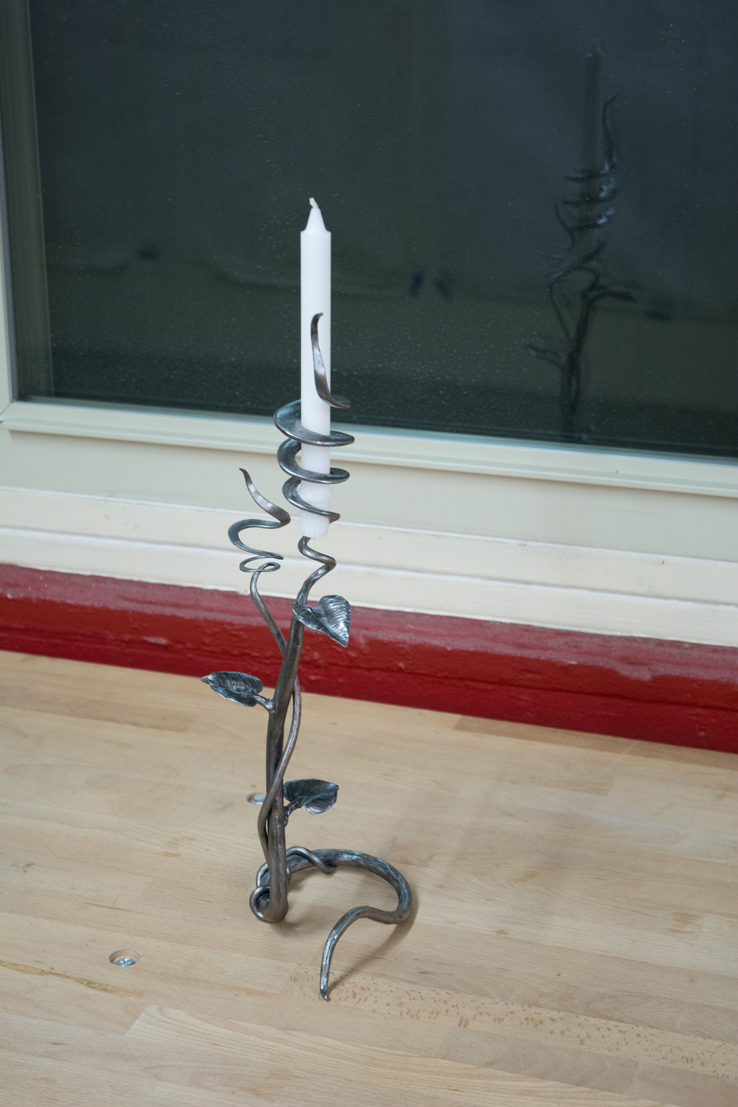 Peter Mikalajunas – Forged and fabricated mild steel $200