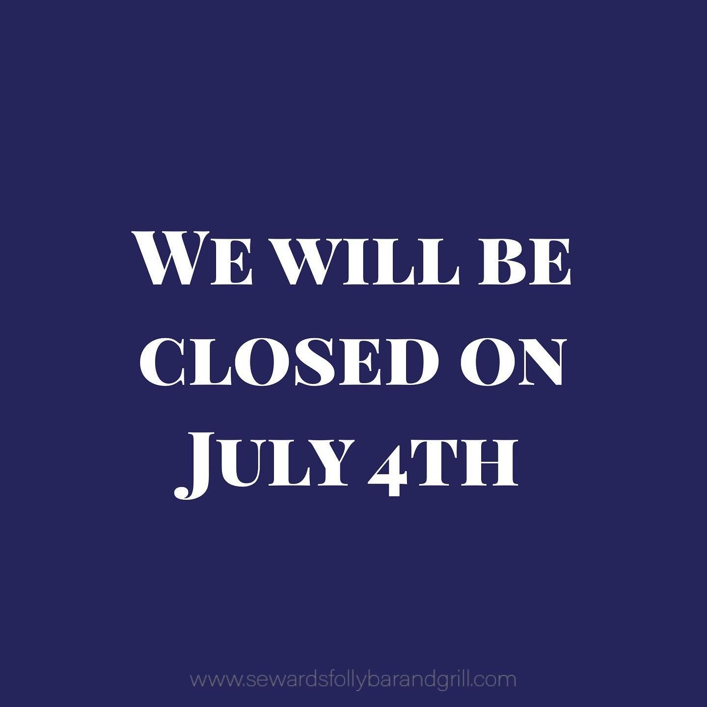 Just a heads up! We will be closed for the holiday and spending time with our families. We hope you are able to do the same! ❤️🤍💙
