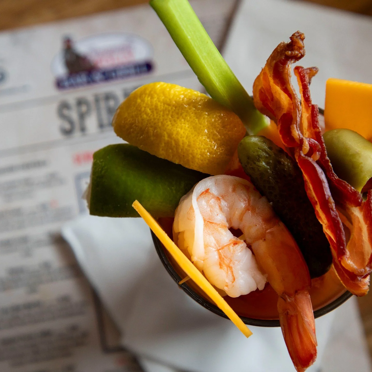 Your Sunday reminder that yes, we have Bloody Marys&hellip; and yes, they&rsquo;re really good. 

Oh, and there&rsquo;s sports on TV today. 😉